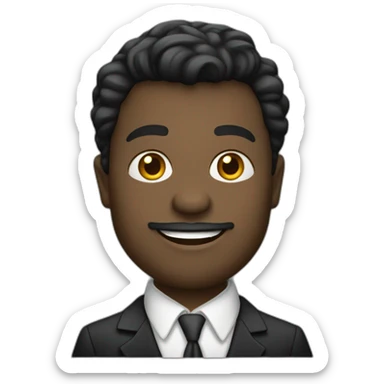 black dude driving a 1939 Mercedes Benz 320B sticker