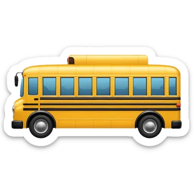 school bus sticker