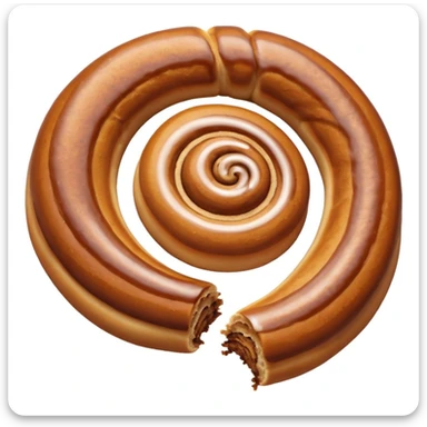 cinnamon bun cinnabon sticker