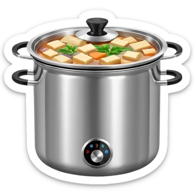 Stainless steel hotpot sticker