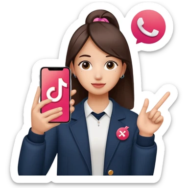 Verification tiktok sticker