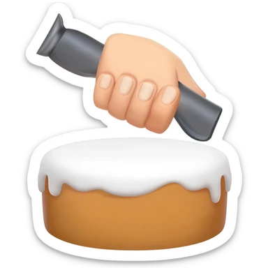 punch cake sticker