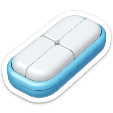 linear pilled sticker