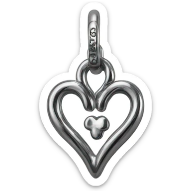 chrome hearts earing sticker