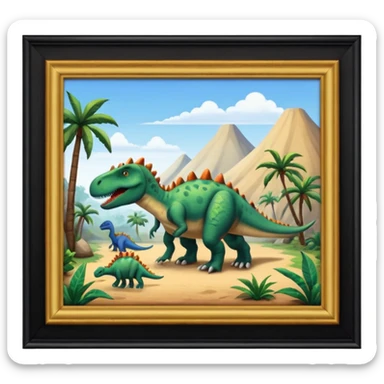 dinosaur Museum sticker