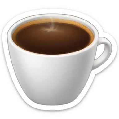 Cofee sticker