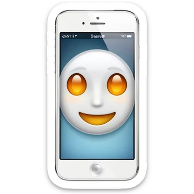 Téléphone apple  sticker