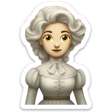 The ghost of Belle Starr sticker