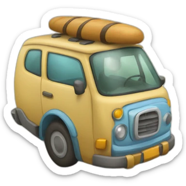 viajero del tiempo  sticker