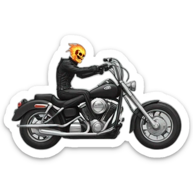 ghost rider 1972 comic emoji sticker