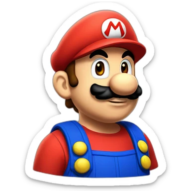 Mario sticker