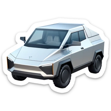Tesla cyber truck  sticker