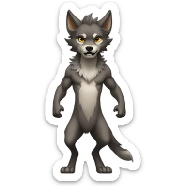 Fenrir full body sticker
