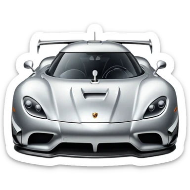 koenigsegg ghost logo sticker