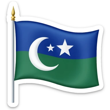 Flag of Kashmir sticker
