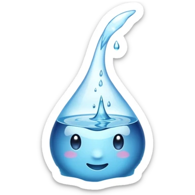 Surrealismo com água sticker