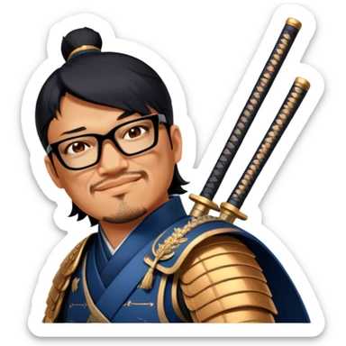 Vigilant Samurai sticker