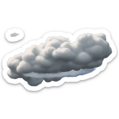 jet cloud sticker