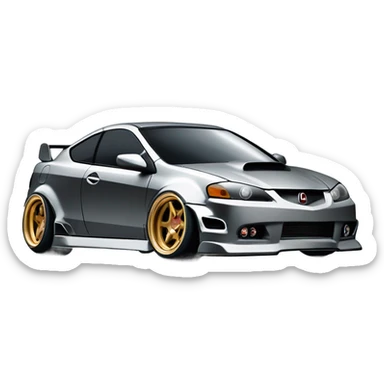 Slammed rsx sticker