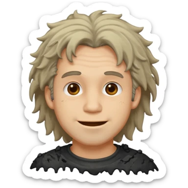 Olentzero es representado como un hombre grueso, desharrapado, manchado de carbón, de buen comer. Su singular característica es que vive aislado de la sociedad dedicado a hacer carbón vegetal en el bosque, gustándole comer y beber bien, y cada invierno baja de las montañas a los pueblos.[1]​ sticker