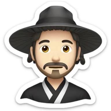 artistic neckbeard that enjoys japan sticker