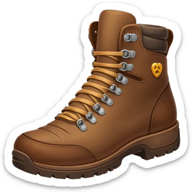 hiking boot sticker