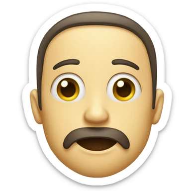 shh i’m mewing sticker