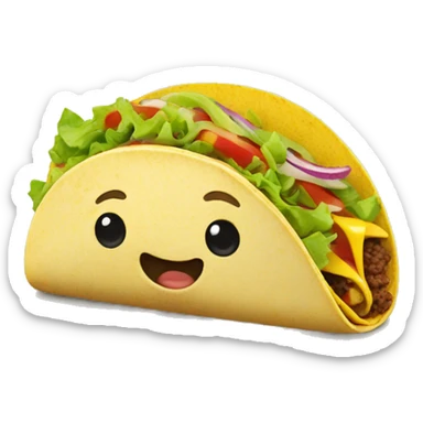 taco sticker