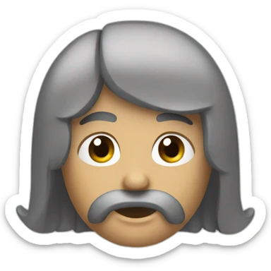 Mec qui se gratte la tete sticker