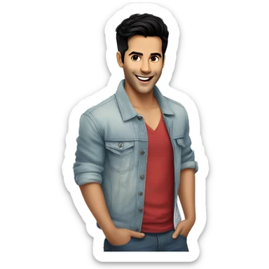 Varun dhawan sticker