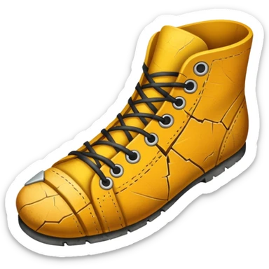 fractured sole sticker