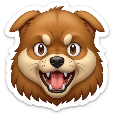 Dog eat dog world sticker