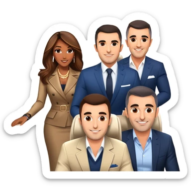 Branden Condy entrepreneur internet celebrity iman gads alex hormozi Patrick bet david gary see grant cardone on a jet celebrating WHOP ownership  sticker