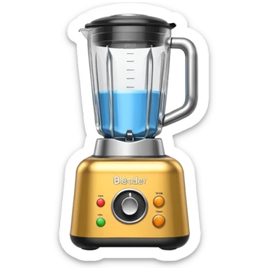 Blender Program sticker