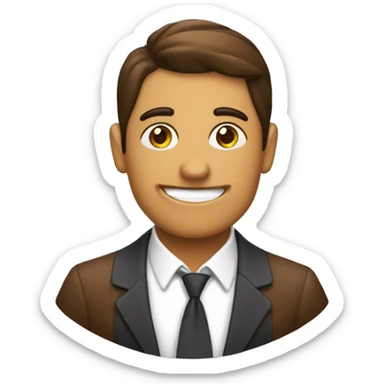 Un yedai con una tasa de café y un bazo levantado sticker