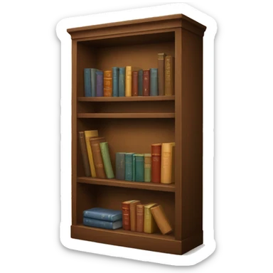 Bookshelf sticker