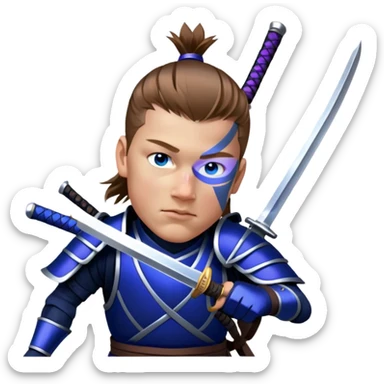 Mystic Samurai sticker