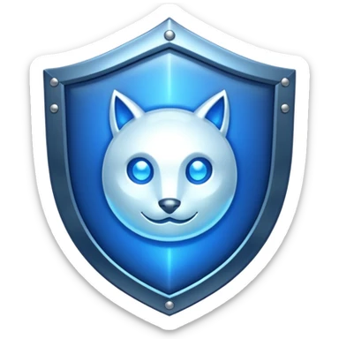 Discord moderator shield sticker
