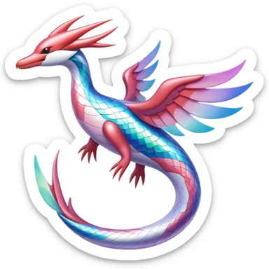 Combination Milotic Latios sticker