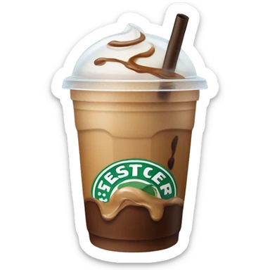Iced Coffee sticker