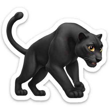 panther sticker