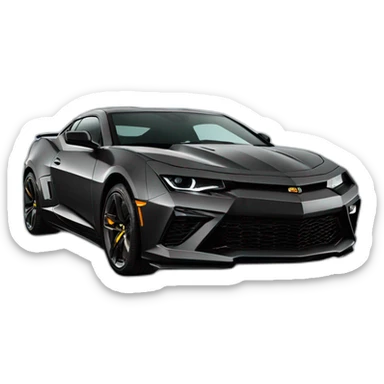 Lambo con camaro sticker