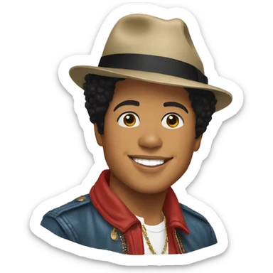 bruno mars sticker