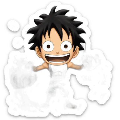 Monked D luffy Gear fifth sticker