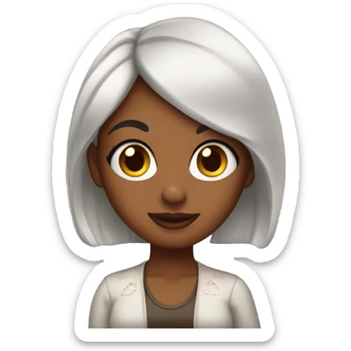 Brown girl Las Vegas sticker