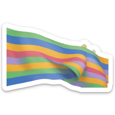Progressive and intersex inclusive pride flag sticker