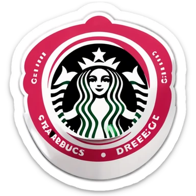 Starbucks  de fresa￼ sticker
