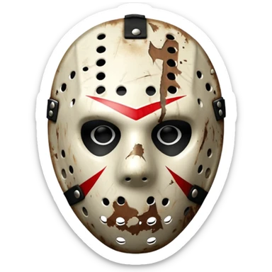 Jason voorhees sticker