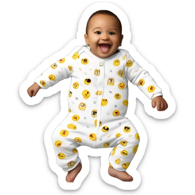 Baby onesie sticker