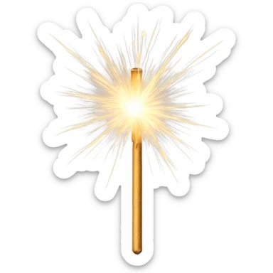 Sparkler sticker